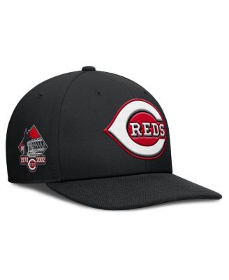 Nike - Men's Black Cincinnati Reds Pro Performance Snapback Hat