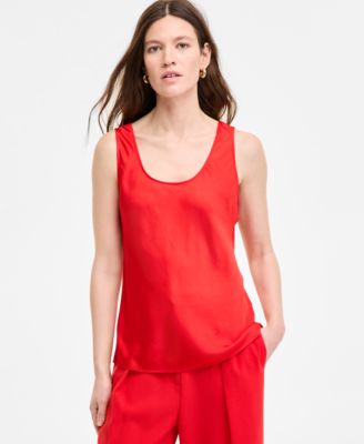 Bar III - Women's Satin Tank Top, Exclusively at Macy's
