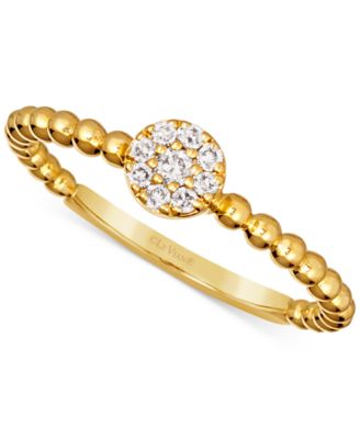 Le Vian - Nude Diamond Circle Cluster Ring (1/10 ct. t.w.) in 14k Gold