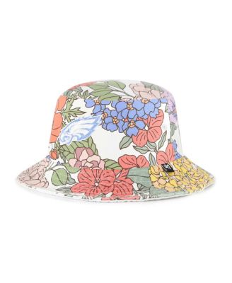 '47 Brand - Women's  White Philadelphia Eagles Florentina Bucket Hat