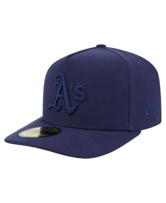 New Era - Men's Navy Athletics Color Pack A-Frame 59FIFTY Fitted Hat