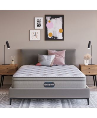 Beautyrest - Poised Slumber 12.75" Plush Euro-Top Mattress - King
