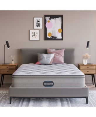 Beautyrest - Pampered Nights 13.75" Plush Pillow-Top Mattress - Twin