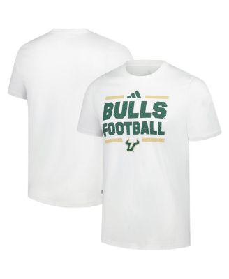 adidas - Men's White South Florida Bulls Football T-Shirt