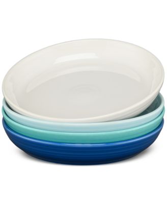 Fiesta - Coastal Blues Coupe 8.5" Luncheon Bowls, Set of 4
