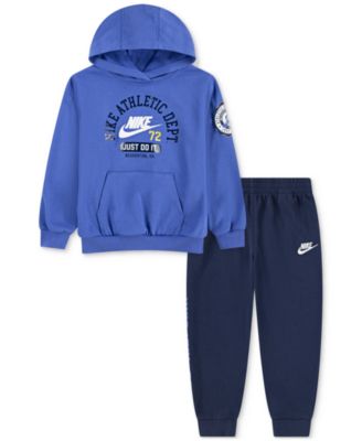 Nike - Toddler Boys Sportswear P.E. French Terry Pullover & Pants, 2 Piece Set