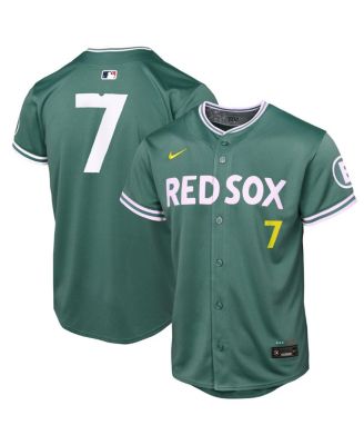 Nike - Big Boys and Girls Masataka Yoshida Green Boston Red Sox 2025 City Connect Limited Player Jersey