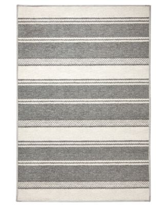 Dash and Albert Rugs by Annie Selke - Bowman Stripe Machine Washable DA2338 5'x8' Area Rug