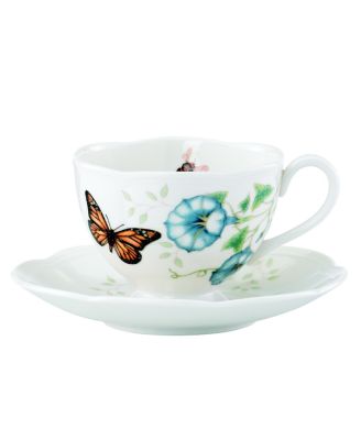 Lenox - Dinnerware, Butterfly Meadow Butterfly Cup and Saucer Set