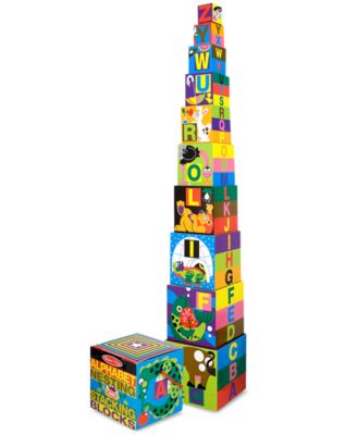 Melissa and Doug - Alphabet Nesting and Stacking Blocks