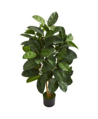Nearly Natural - 4' Oak Ficus Artificial Tree