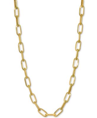 Macy's - Paperclip Link 24" Chain Necklace in 14k Gold
