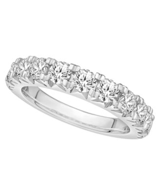 Macy's - Certified Diamond 1 1/2 ct. t.w. Pave Band in 14K White Gold or Yellow Gold