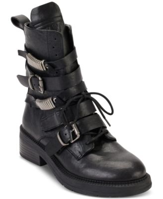 DKNY - Women's Ita Buckled Boots