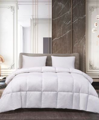Kathy Ireland - Essentials White Goose Feather & Down King Comforter