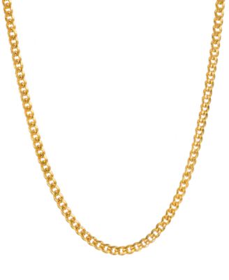 Macy's - Cuban Link 18" Chain Necklace in 10k Gold