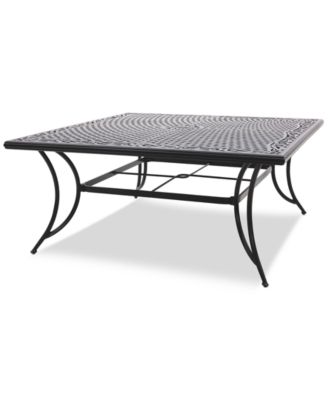 Agio - Wythburn Mix and Match 64" Square Cast Aluminum Outdoor Dining Table