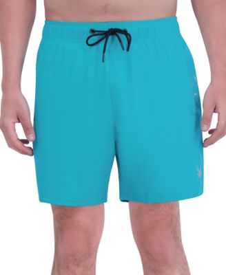 Spyder - Men's Stretch 7" Swim Trunks with Compression Liner