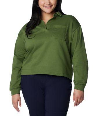 Columbia - Plus Size Trek™ Collared Long-Sleeve Top