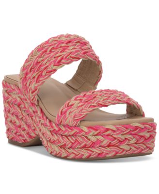 On 34th - Women's Norina Woven Two Band Wedge Sandals