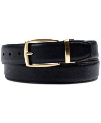 Club Room - Men's Reversible Pebble Belt
