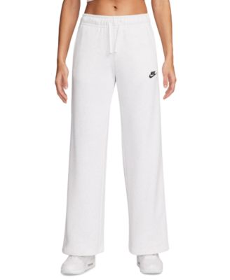 Nike - Sportswear Women's Club Fleece Mid-Rise Wide-Leg Sweatpants