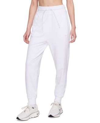 Nike - Women's Dri-FIT One French Terry High-Waisted 7/8 Joggers