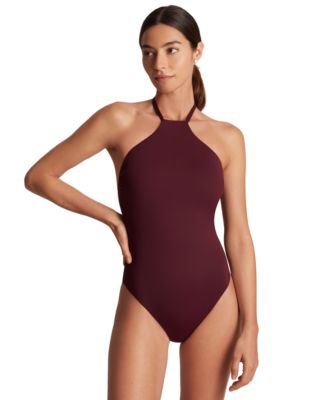Lauren Ralph Lauren - Women's Modern High-Neck One-Piece Swimsuit