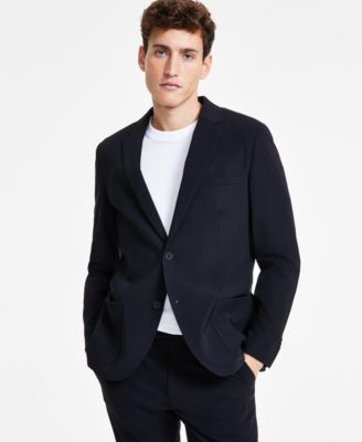 Alfani - Men's Alfatech Notch Lapel Patch Pocket Blazer