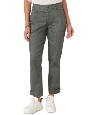 Democracy - Petite AB Solution High Rise Tapered Utility Pants