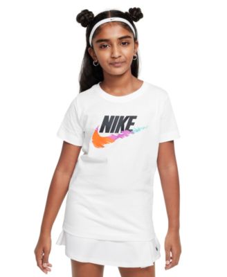 Nike - Big Kids Sportswear Short-Sleeve Cotton T-Shirt