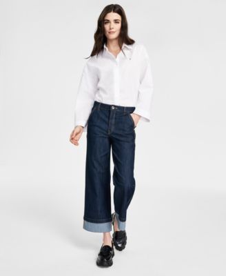 Tommy Hilfiger - Women's Wide-Leg Jeans