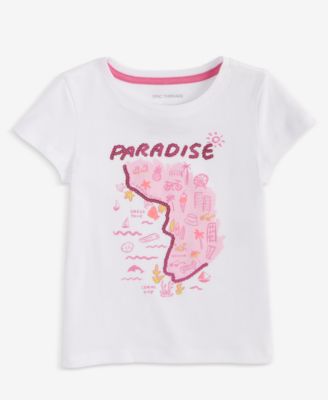 Epic Threads - Toddler Girls Paradise Graphic T-Shirt