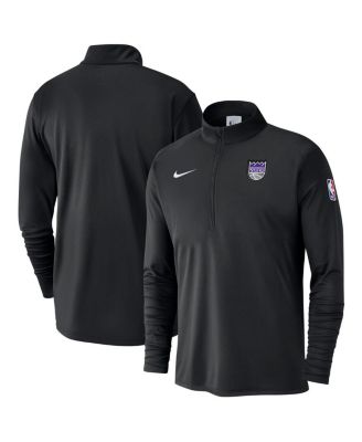Nike - Men's Black Sacramento Kings 2024/25 Courtside Performance Half-Zip Top