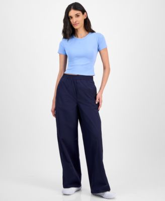 HUGO - Women's Pull-On Wide-Leg Pants