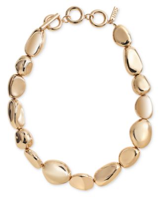 I.N.C. International Concepts - Gold-Tone Sculptural Bead 19-1/2" All-Around Necklace