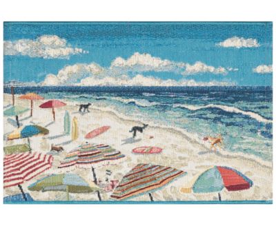 Liora Manne' - Esencia Dog Beach 2'5"x3'11" Area Rug