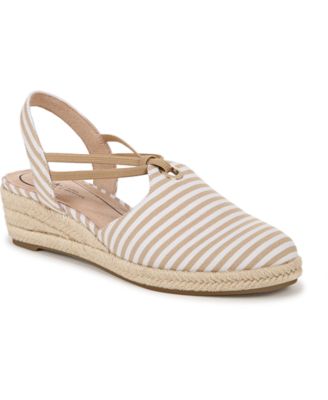 LifeStride - Women's Kennedy Closed Almond Toe Wedge Espadrilles