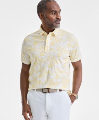 Club Room - Men's Hibiscus Polo Shirt