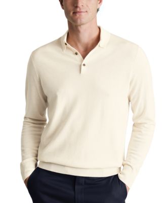 Charles Tyrwhitt - Men's Merino Wool Polo Sweater
