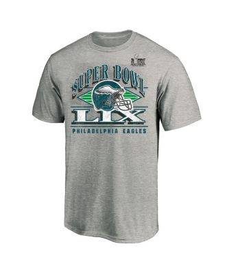 Fanatics - Men's Heather Gray Philadelphia Eagles Super Bowl LIX Big Tall Our Pastime T-Shirt