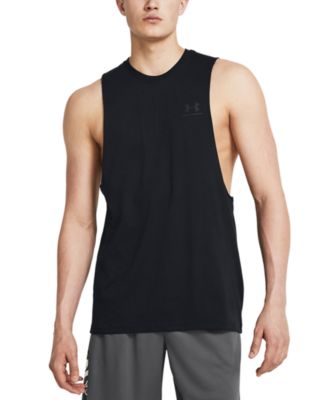 Under Armour - Men's Sportstyle Left Chest Cut-Off T-Shirt