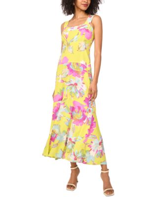 Vince Camuto - Women's Printed Sleeveless Maxi Dress