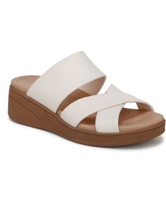 LifeStride - Women's Fiona Washable Strappy Slide Wedge Sandals