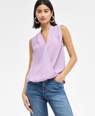 I.N.C. International Concepts - Women's V-Neck Sleeveless Top