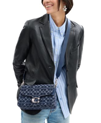 COACH - Soft Tabby Small Shoulder Bag in Signature Denim