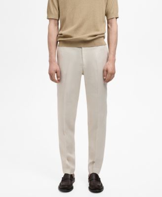 MANGO - Men's EU Super Slim-Fit Tailored Trousers