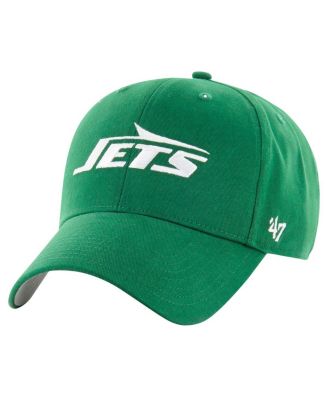 '47 Brand - Big Boys and Girls Green New York Jets MVP Adjustable Hat