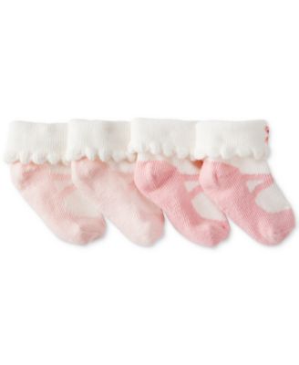 Carter's - Baby Girls 2-Pk. Ballerina Bow Booties