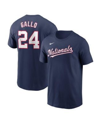 Nike - Men's Joey Gallo Navy Washington Nationals Fuse Name Number T-Shirt